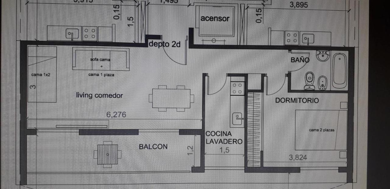 Aparts Centro 2 Ambientes 1 Habitacion San Carlos de Bariloche Dış mekan fotoğraf